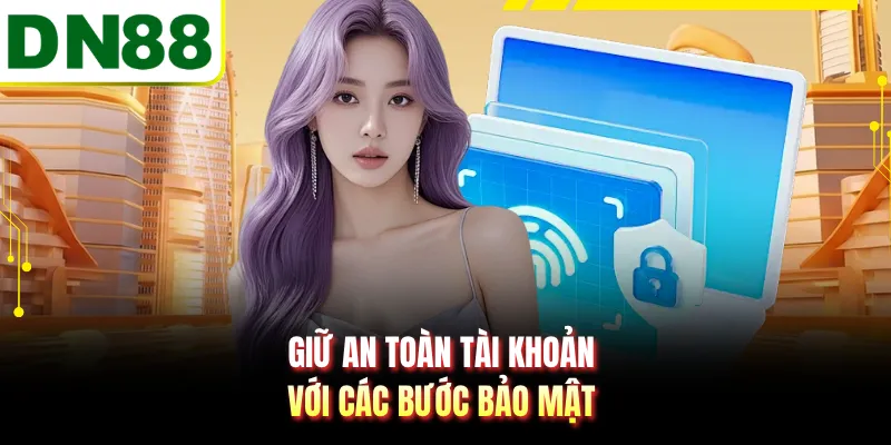 Giữ an toàn tài khoản với các bước bảo mật