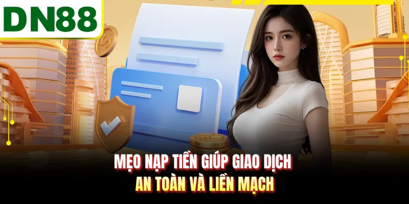 Mẹo nạp tiền giúp giao dịch an toàn và liền mạch